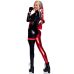 Костюм Готэма для ролевых игр черного цвета с красным Leg Avenue Harley Q Catsuit размер XS