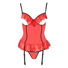 Корсет сексуальный красный CHERRY CORSET S/M Passion Exclusive