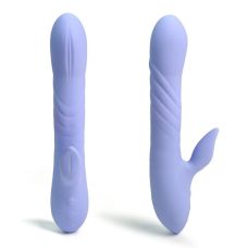 Вибратор Пульсатор кролик с ротацией лавандовый Sweet Em 