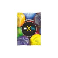 Презервативи із шовковистого латексу високої якості зі смаком жувальної гумки EXS 5 штук