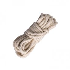 Веревка для Шибари БДСМ из хлопка бежевая Devils boutique 8 метров