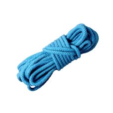 Веревка для Шибари БДСМ из хлопка бирюзовая Devils boutique 8 метров