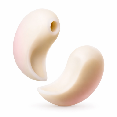 Набор 2в1 с вибро и вакуумным стимулятором градиент розовый Zemalia Bao Yue +APP 