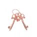 Наручники БДСМ металлические розового цвета Toy Joy Metal Handcuffs Rose Gold Наручники БДСМ металлические розового цвета Toy Joy Metal Handcuffs Rose Gold
