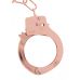 Наручники БДСМ металлические розового цвета Toy Joy Metal Handcuffs Rose Gold Наручники БДСМ металлические розового цвета Toy Joy Metal Handcuffs Rose Gold