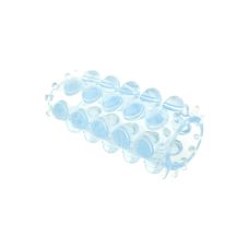 Насадка на член рельефная голубого цвета Toy Joy