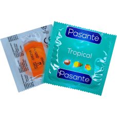 Презервативы из высококачественного натурального латекса со ароматом манго Рasante диаметр 53 мм 6 штук