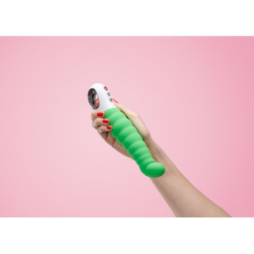 Вибратор для стимуляции точки G зеленый Fun FActory  Patchy Paul G5 