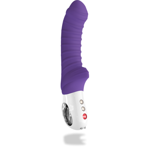 Вибратор со стимуляцией клитора фиолетовый Fun Factory Tiger G5 