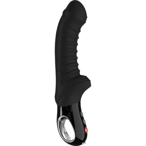 Вібратор із стимуляцією клітора чорний Fun Factory Tiger G5 Вібратор із стимуляцією клітора чорний Fun Factory Tiger G5