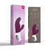Вибратор со стимуляцией клитора фиолетовый Fun Factory Miss Bi 