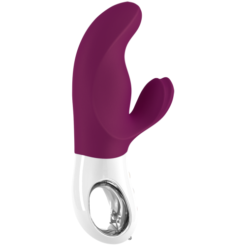 Вибратор со стимуляцией клитора фиолетовый Fun Factory Miss Bi 