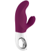 Вибратор со стимуляцией клитора фиолетовый Fun Factory Miss Bi 