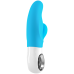 Вібратор із стимуляцією клітора блакитний Fun Factory Miss Bi