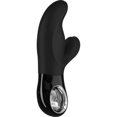 Вібратор зі стимуляцією клітора Fun Factory MISS BI BLACK LINE 