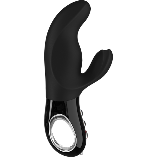 Вібратор зі стимуляцією клітора Fun Factory MISS BI BLACK LINE 