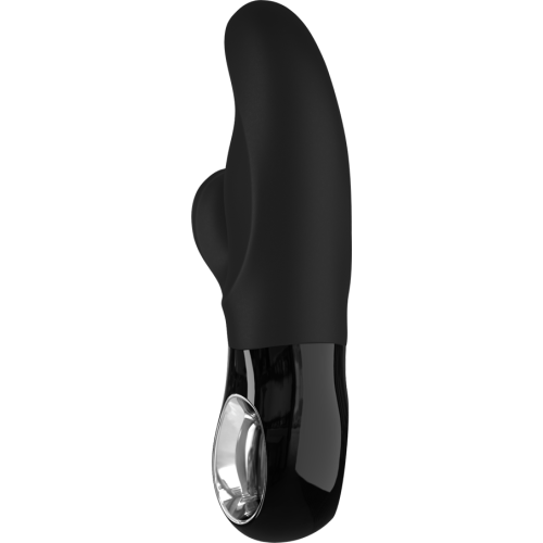 Вібратор зі стимуляцією клітора Fun Factory MISS BI BLACK LINE 