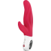Вибратор со стимуляцией клитора красный Fun Factory Lady Bi  