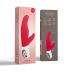Вибратор со стимуляцией клитора красный Fun Factory Lady Bi  