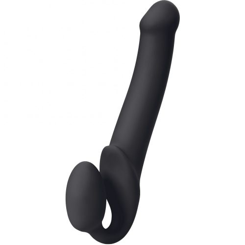 Безременной страпон без вибрации черного цвета Strap On Me