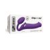 Безременний страпон із вібрацією фіолетовий Strap On Me