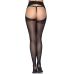 Колготки із відкритими сідницями чорного кольору Leg Avenue розмір Оne size