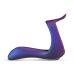 Ерекційне віброкільце на член фіолетового кольору Hueman Vibrerende