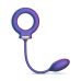 Вибратор для простаты с эрекционным кольцом на член фиолетового цвета Hueman