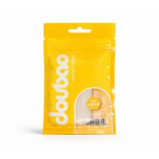 Міні-мастурбатор нереалістичний з рельєфом крапок білий Loveshop Daubao Pocket Genius