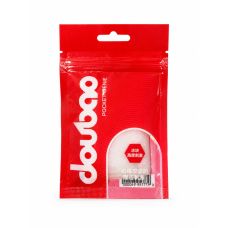 Міні-мастурбатор нереалістичний із рельєфом кубиків білий Loveshop Daubao Pocket Genius