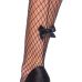 Чулки с подвязками и продольным задним швом черного цвета Leg Avenue Backseam Garterbelt Stockings размер Оne size