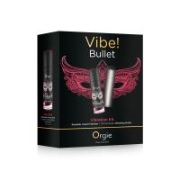 Подарунковий набір віброкуль + рідкий вібратор рожевого кольору Orgie VIBE! BULLET Подарунковий набір віброкуль + рідкий вібратор рожевого кольору Orgie VIBE! BULLET