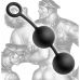 Анальні силіконові кульки чорні Tom of Finland Weighted, 630 г Анальні силіконові кульки чорні Tom of Finland Weighted, 630 г