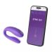 Смарт вибратор для пар силиконовый фиолетового цвета We Vibe Sync Go Light Смарт вибратор для пар силиконовый фиолетового цвета We Vibe Sync Go Light