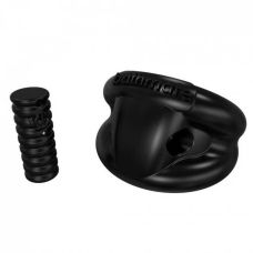 Эрекционное виброкольцо на член со съемной вибропулей черное Bathmate Vibe Ring-Strength 