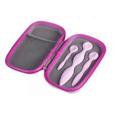 Набір вагінальних розширювачів тренажерів для фістингу рожеві Femintimate Intimrelax