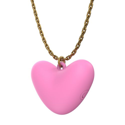 Міні-вібратор кліторальний та для сосків у формі серця рожевий Every Night Toys Eileen 10 режимів вібрації