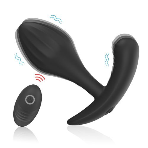 Вібромасажер простати з дистанційним керуванням чорний Every Night Toys Miah