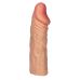 Удлиняющая насадка  на член реалистичная телесного цвета Loveclonex Gladiator 5 5
