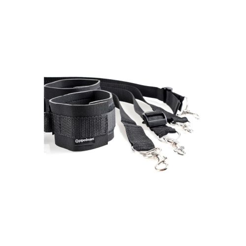 Набор фиксаторов для кровати черного цвета PipeDream Fetish Fantasy Series