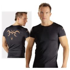 Футболка мужская с принтом на спине черная Sven Joy Ment Shirt размер M