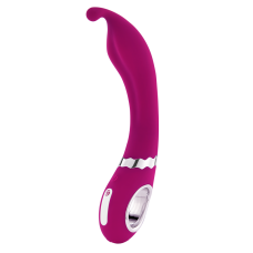 Вибратор вагинальный и для точки G темно розовый Tease Nomi Tang