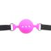 Кляп у рот БДСМ силіконовий рожевого кольору DS Fetish Silicone gag pink розмір М Кляп у рот БДСМ силіконовий рожевого кольору DS Fetish Silicone gag pink розмір М