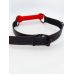 Кляп косточка для рта БДСМ красно черного цвета DS Fetish Mouth silicone gag Кляп косточка для рта БДСМ красно черного цвета DS Fetish Mouth silicone gag