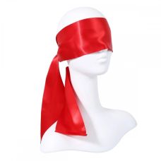 Повязка на глаза БДСМ красного цвета DS Fetish