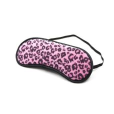 Маска на глаза БДСМ леопардового цвета DS Fetish Blindfold leopard satin
