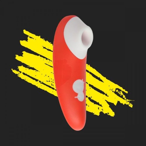 Вакуумний стимулятор клітора силіконовий помаранчевий Romp Switch X Вакуумний стимулятор клітора силіконовий помаранчевий Romp Switch X