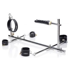 Секс машина с фаллоимитатором черного цвета Master Series