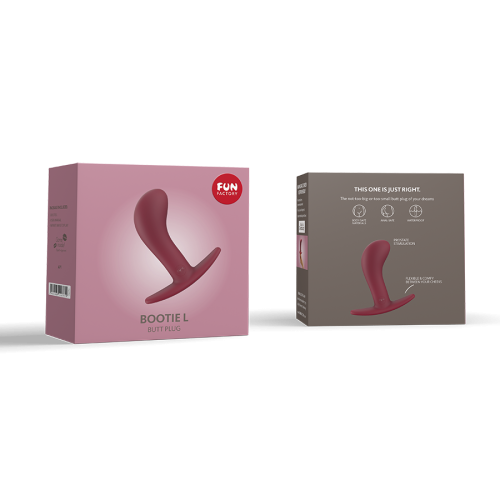 Анальна пробка Bootie l Fun Factory Червона