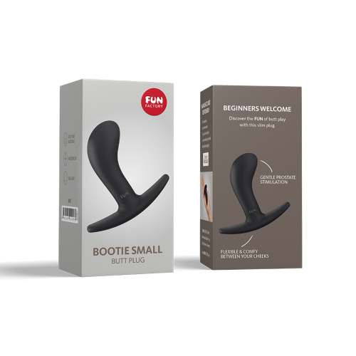 Анальна пробка Bootie Fun Factory чорна розмір S